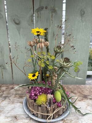 4-10-2025 Workshop Bloementaart van 10.00-11.30